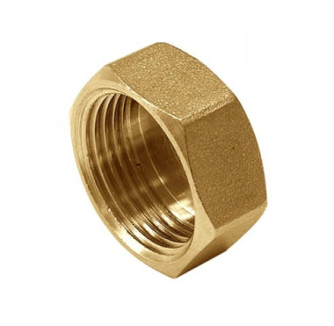 Zaślepka mosiądz 3/8" gw Zaślepka mosiądz 3/8" gw