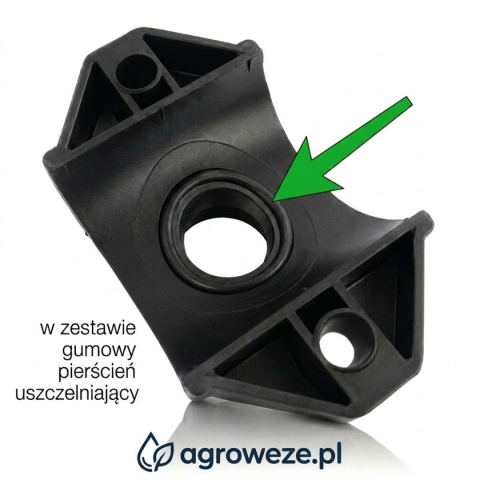 Opaska siodłowa obejma na rurę PE 75x5/4 GW PN10