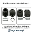 Opaska siodłowa obejma na rurę PE 75x5/4 GW PN10