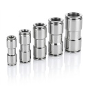 Metalowa złączka prosta 12mm