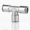 Metalowy trójnik wtykowy 12mm