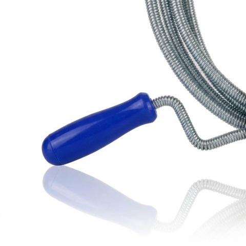 Sprężyna, spirala do rur 5mm 1,5m z końcówką spiralną