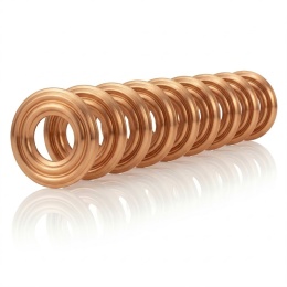 10szt uszczelki - podkładki miedziane pod wtrysk 9,5x22mm