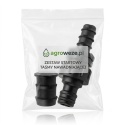 Zestaw startowy do linii nawadniającej: adapter węża+korek