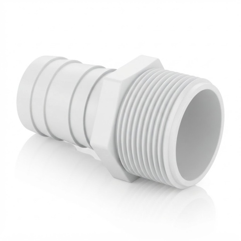 Końcówka basenowa wąż pompa 38mm x gz 1.1/2"