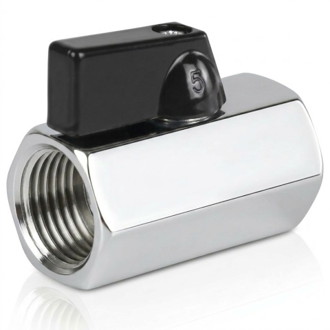 Zawór kulowy mini 1/2" GW/GW 15bar typ400