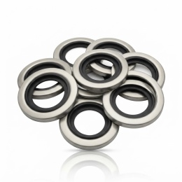 10 sztuk podkładek metalowo-gumowych M26