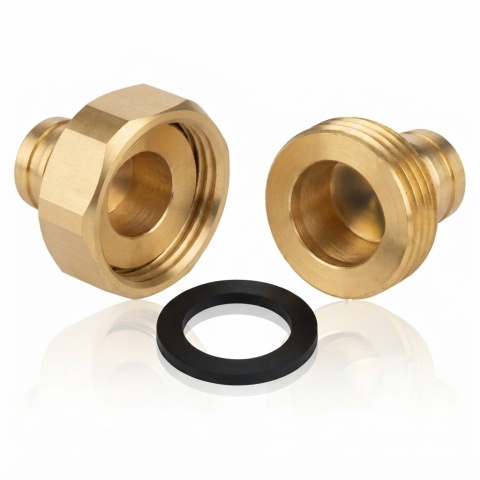 Podwójne złącze do węża 10mm