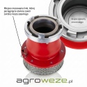 Smok ssawny 150 kosz, sito ssawne do motopompy