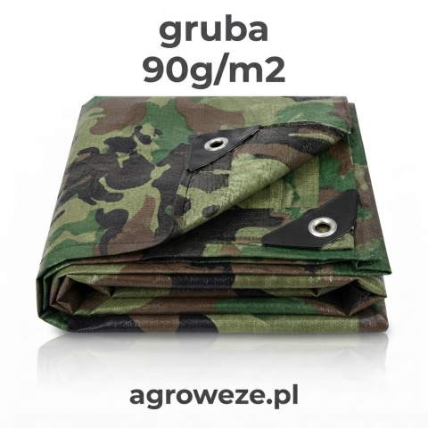 Plandeka maskująca moro  płachta 5x5m 90g/m2