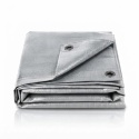 Plandeka srebrna mocna 20x20m 110g/m2