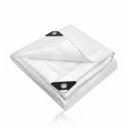 Plandeka zbrojona Leno Transparent 4x5m 100g/m2