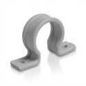 Uchwyt typu omega PVC do rury 80mm - 1szt