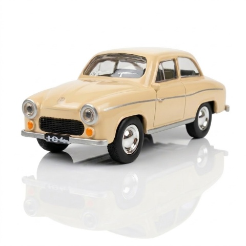 Syrena 104 "gęsiołap", model metalowy 1:43