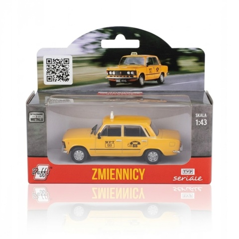 Fiat 125p z serialu "Zmiennicy" model metalowy 1:43