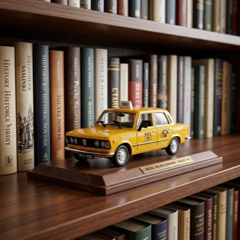 Fiat 125p z serialu "Zmiennicy" model metalowy 1:43