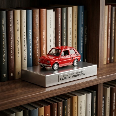 Fiat 126p model metalowy 1:43