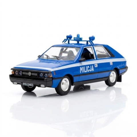 FSO Polonez Milicja, model metalowy 1:43