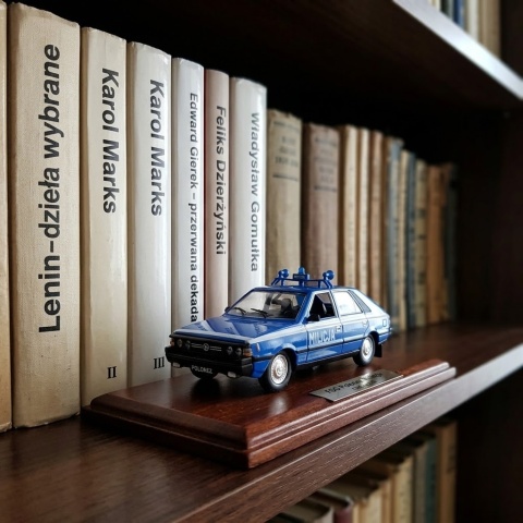 FSO Polonez Milicja, model metalowy 1:43