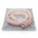 Wąż, rura 65mm x 1m z opaskami, do podajnika pelletu pieca CO