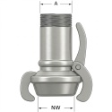 Wtyk Bauer 50/1½” z gwintem zewnętrznym