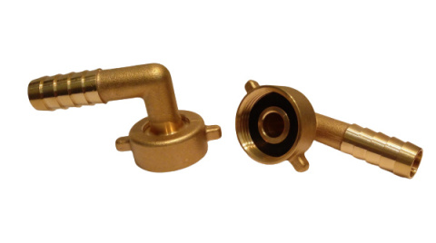 Końcówka kątowa na wąż 10mm x 1/2" GW Końcówka kątowa na wąż 10mm x 1/2" GW