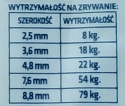 Taśma kablowa trytytka srebrna 300/3,6 100szt