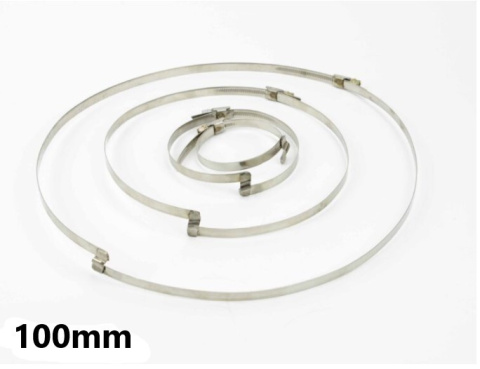 Opaska ślimakowa z mostkiem 100mm Opaska ślimakowa z mostkiem 100mm