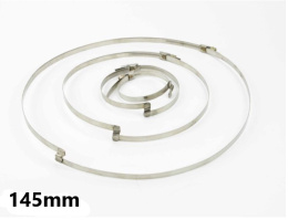 Opaska ślimakowa z mostkiem 145mm