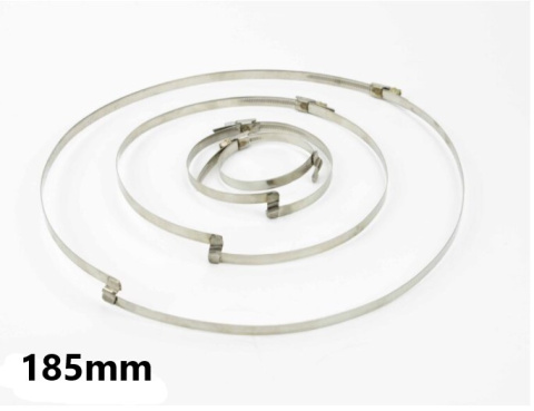 Opaska ślimakowa z mostkiem 185mm Opaska ślimakowa z mostkiem 185mm