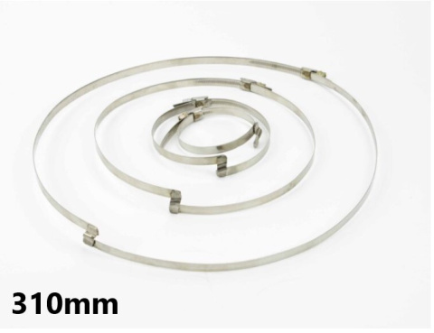 Opaska ślimakowa z mostkiem 310mm Opaska ślimakowa z mostkiem 310mm