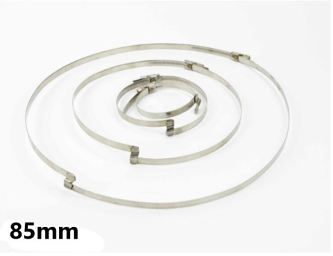 Opaska ślimakowa z mostkiem 85mm Opaska ślimakowa z mostkiem 85mm