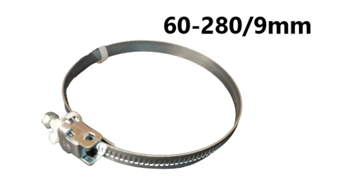 Opaska ślimakowa rozpinana 60-280/9mm Opaska ślimakowa rozpinana 60-280/9mm