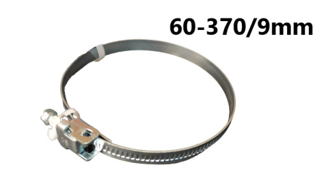 Opaska ślimakowa rozpinana 60-370/9mm