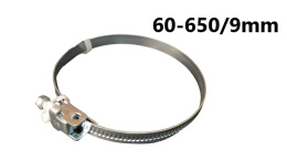 Opaska ślimakowa rozpinana 60-650/9mm