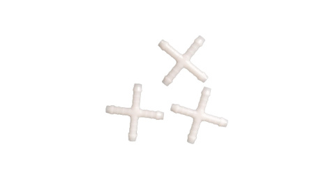 Łącznik czwórnik 4mm Łącznik czwórnik 4mm