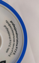 Taśma teflonowa profesjonalna 19mm/15m woda