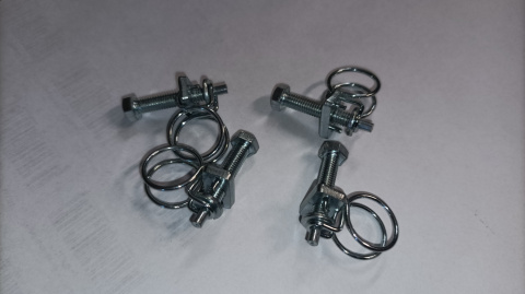 Opaska drutowa skręcana śrubą W1 11-14mm Opaska drutowa skręcana śrubą W1 11-14mm