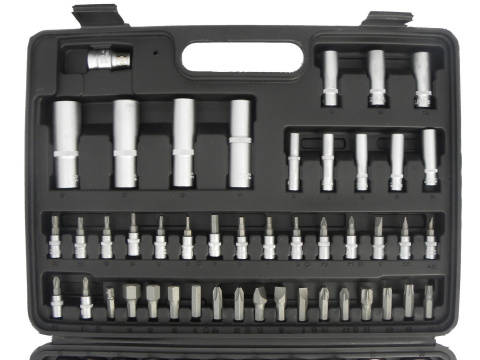 Kpl kluczy nasadowych 94el 1/4" 1/2" typ H Kpl kluczy nasadowych 94el 1/4" 1/2" typ H