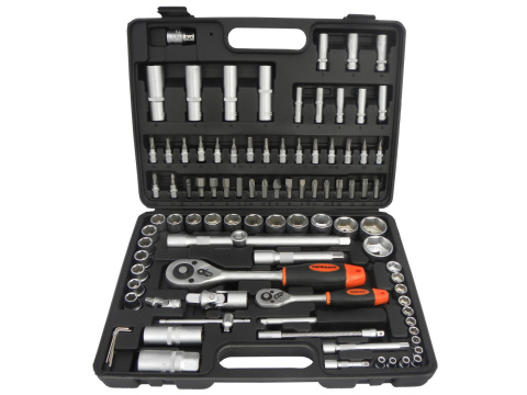 Kpl kluczy nasadowych 94el 1/4" 1/2" typ H Kpl kluczy nasadowych 94el 1/4" 1/2" typ H