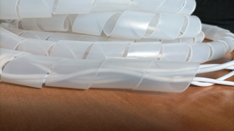 Sprężyna osłona organizer 8 (7-40) transparent Sprężyna osłona organizer 8 (7-40) transparent