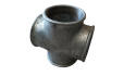 Czwórnik żeliwny ocynk GW 5/4"