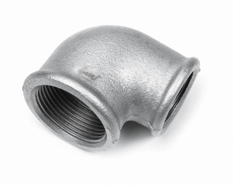 Kolano żeliwne redukcyjne ocynk 90° GW 1x3/4" Kolano żeliwne redukcyjne ocynk 90° GW 1x3/4"