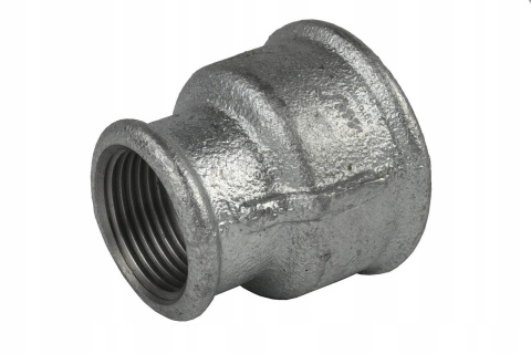 Mufa redukcyjna żeliwna ocynk GW 2 1/2x6/4" Mufa redukcyjna żeliwna ocynk GW 2 1/2x6/4"