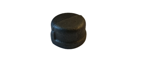 Zaślepka żeliwna czarna GW 5/4" Zaślepka żeliwna czarna GW 5/4"