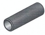 Nypel pełny mosiężny GZ 3/4" 70mm Nypel pełny mosiężny GZ 3/4" 70mm