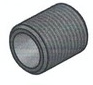 Nypel pełny mosiężny GZ 1/2" Nypel pełny mosiężny GZ 1/2"