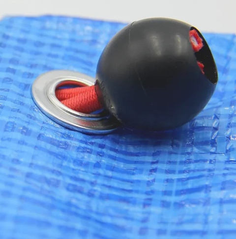 Gumka mocująca plandeka namiot 10cm czerwona Gumka mocująca plandeka namiot 10cm czerwona