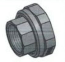 Śrubunek pompa mosiądz 2 x 5/4" Śrubunek pompa mosiądz 2 x 5/4"