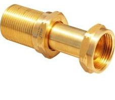 Teleskopowy śrubunek wodomierz mosiądz 1/2 x3/4" Teleskopowy śrubunek wodomierz mosiądz 1/2 x3/4"